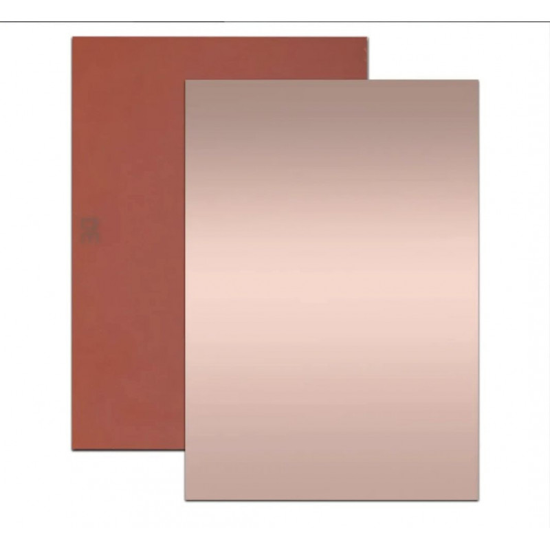 Placa Fenólica Virgen Una Cara FR4 10cm x 15cm x 1.5mm