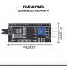 Módulo Adaptador Interface Serial IIC/12C