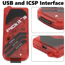 Programador Pickit 3 Incluye Su Cable De Programación USB Y Cable Dupont Para Interface ICSP