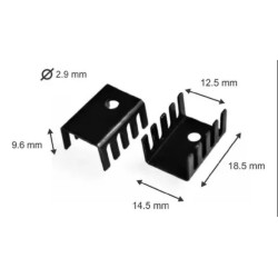Disipador Para Transistor T0220