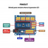 Expansión De Entradas Y Salidas Shield Para Arduino Nano