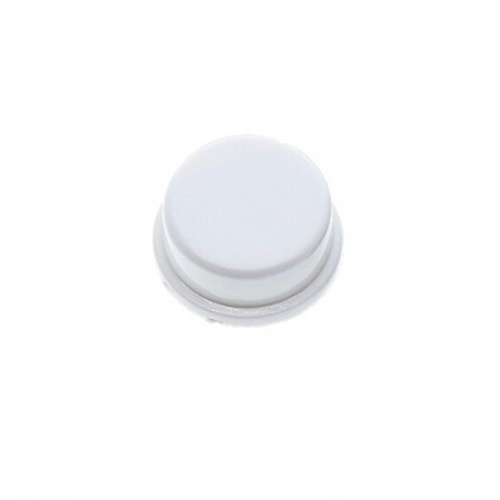 Botón Redondo Blanco 6x6x7.3mm Para Push Button Cabeza Cuadrada