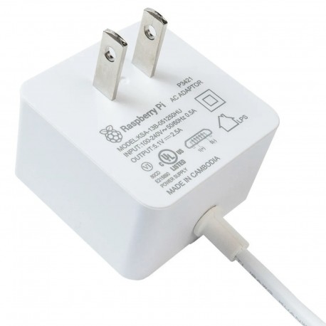 Fuente Cargador Raspberry Pi 5v 2.5a