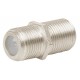 Conector de Unión Coaxial Tipo F (Cople Para Conector Macho)