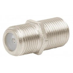 Conector de Unión Coaxial Tipo F (Cople Para Conector Macho)