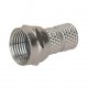 Conector de Unión Coaxial Macho Tipo F