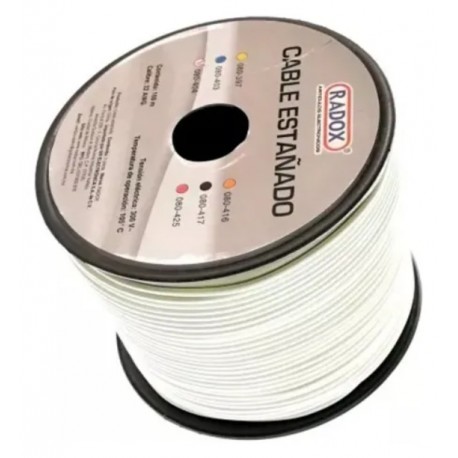 Cable Estañado Calibre 22 Para Prototipado