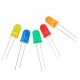 Leds Difusos Redondos 3mm (Rojo, Verde, Amarillo, Azul, Anaranjado)