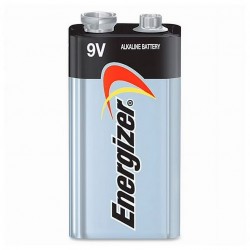 Pila 9V Cuadrada Energizer MAX a granel