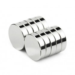 Imán de Neodimio 10 mm x 2 mm N35 – Alta Potencia