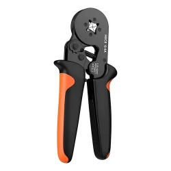 Pinza Crimpeadora Autoajustable para Terminales y Conectores